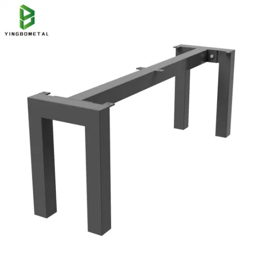 Base moderna de patas de metal dorado de acero inoxidable para mesa de centro de comedor